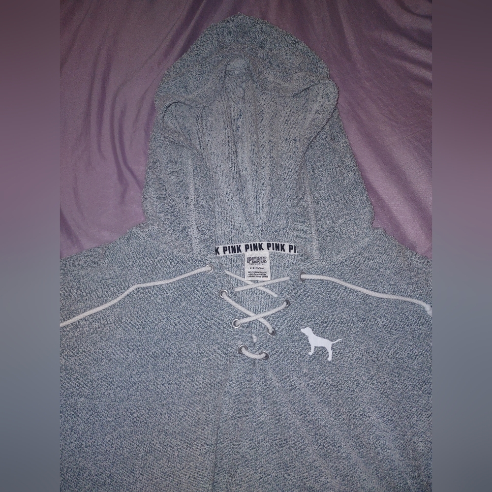 Pink Victoria Secret hoodie - Picture 6 of 6